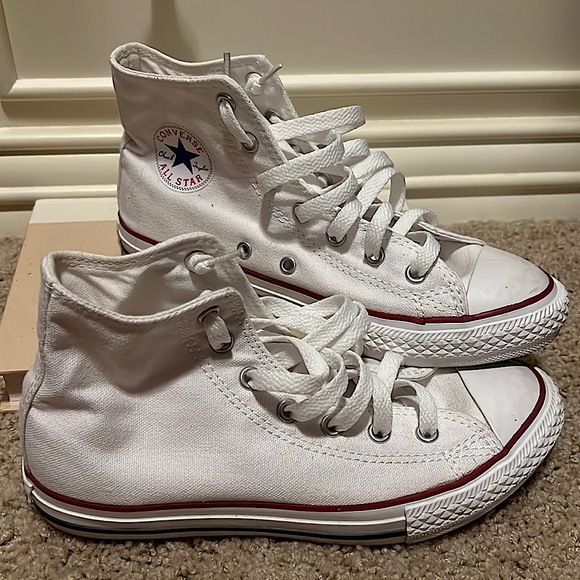 Converse Other - High top kids white converse size 3